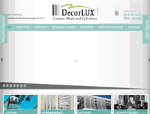 Tablet Screenshot of decorlux.com.au