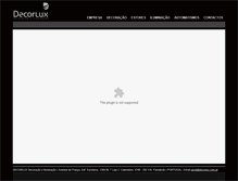 Tablet Screenshot of decorlux.com.pt